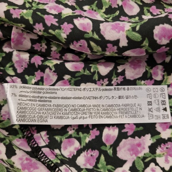 ZARA | Floral Halter Tank Top Blouse | Sz. XS - Picture 8 of 11